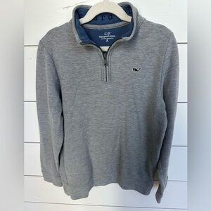 Vineyard Vines Classic Fit Half Zip Boy’s Pullover Sweater Size M (12-14)